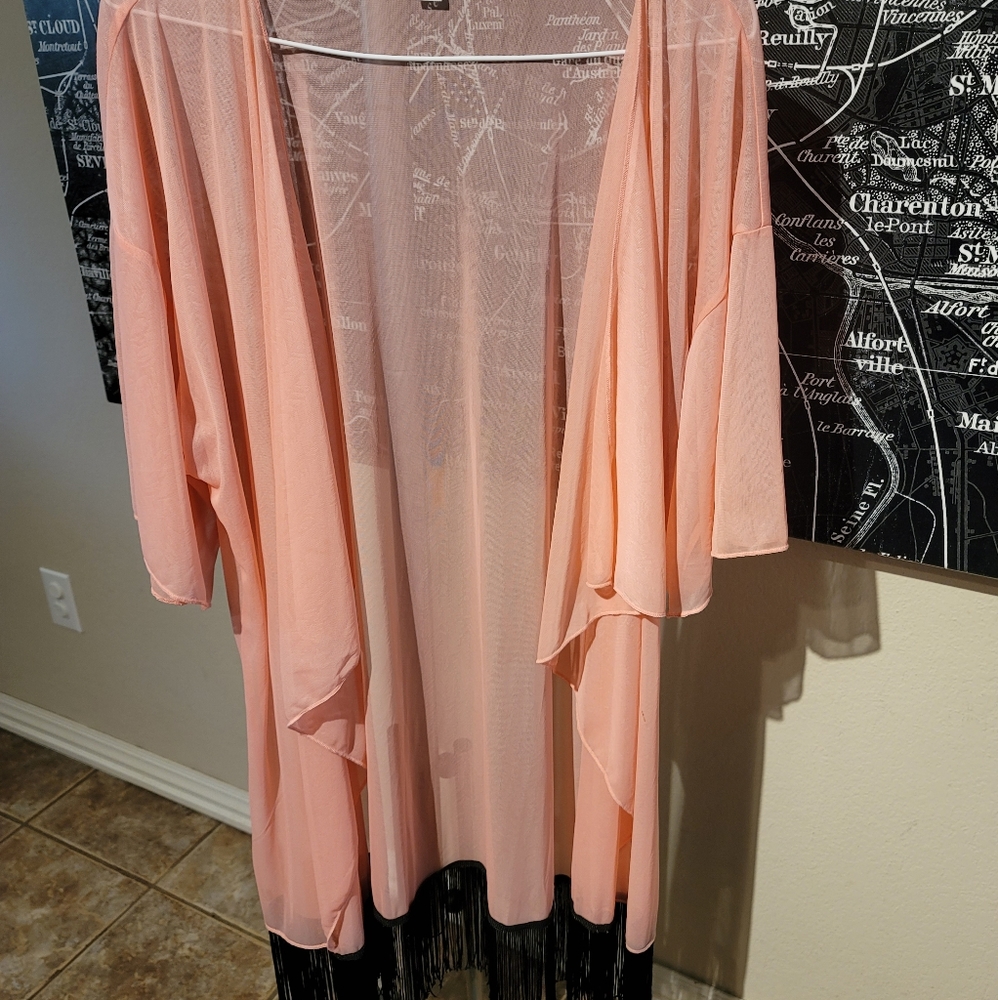 Lularoe sheer kimono EUC